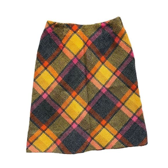 Vintage Four Corners Plaid Skirt XS - Picture 4 of 8